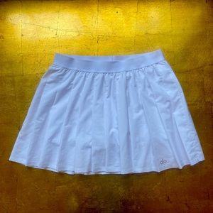 Alo Varsity Tennis Skort, M, NWOT
